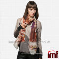 New Fashion Lady Floral Wool Scarf